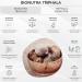 Bionutra Triphala Powder Bio 250g - Organic Vegan Gluten-Free | Haritaki Amalaki & Bibhitaki | EU Eco-Standard 2-Month Pack - Buy Online on GoSupps.com