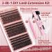 Yawamica Lash Extension Kit - 300pcs Wispy Volume Lashes (10-18mm) with D Curl Waterproof Bond & Tweezers | Perfect for Eyelash Extensions - Buy Online on GoSupps.com