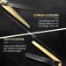 AUSYIWI 11 Piece Hairdressing Scissors Set Hair Scissors Set Hairdressing Accessories Scissors Made of Stainless Steel a Hair Cape a Comb and Clips Suitable for Home Hair Cuts for Men Women and - Buy Online on GoSupps.com