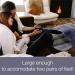 Electric Heated Foot Warmer XL Heating Pad for Back Pain | Dry Heat Therapy Wrap | Fast Warm-Up | Plush Hot Pack for Shoulders, Feet, Legs - Buy Online on GoSupps.com