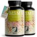 MSM 2000mg per day + natural vitamin C - 2x365 msm tablets with methylsulfonylmethane - more compact MSM powder than with MSM capsules - high -dosed with 1000 mg per msm tab - vegan without additives 2x 365 tablets