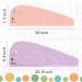 Whaline 2 Pack Parent-Child Quick Dry Hair Towel Set - Cute Mouse Design - Super Absorbent Cotton Hair Turban Wraps - Perfect for Women & Kids with Curly, Long, or Thick Hair - Purple Pink - Buy Online on GoSupps.com