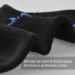 ECOEY Men's Work Boots Athletic Running Crew Socks - Moisture Wicking Heavy Cushion, 8 Pairs, White, Size 12-15 - Buy Online on GoSupps.com