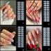 Forms Stickers Tip Guide Sticker Silicone Short Forms Mold Design for Acrylic Forms DIY Stickers Silicone Gel Forms Moulds for Nails Every Time Long Lasting Nails 1 - Buy Online on GoSupps.com