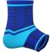 Buy Bonmedico Non-Slip Ankle Bandage - Support for Men & Women | Achilles Tendon Wellness Gift - Unisex Large Blue - Buy Online on GoSupps.com