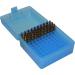 MTM 100 Round Rifle Ammo Box - Clear Blue for 17, 204, 223, 5.56x45, 6x47 Ammo - Buy Online on GoSupps.com