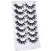 JIMIRE Cluster Lashes 15MM 6D Fluffy Cat Eye Wispy False Eyelashes 7 Pairs Pack - Buy Online on GoSupps.com