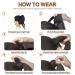 Buy Sofeiyan 38cm Curly Ponytail Hair Extensions - Natural Synthetic Wrap Around Brown & Blonde - Buy Online on GoSupps.com