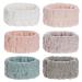6 Pieces Spa Facial Headband Women Makeup Headband Girls Washing Face Headband Soft Microfiber Spa Hairband Wide Elastic Ladies Spa Hair Wraps Headbands for Washing Face Shower Makeup Bath Yoga(mixed)