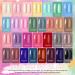 PEACECOLOR Gel Nail Starter Kit - 30 Colors with 36W Nail Lamp | UV LED Gel Polish Set with Matte Top & Base Coat | Manicure DIY Kit for Home Decoration - Buy Online on GoSupps.com