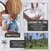 Kapuluan Organic Coconut Oil for Hair & Skin - Raw Extra Virgin, Pure Unrefined Cold Pressed Oil with MCTs - Ideal for Body & Haircare, Growth - Aceite de Coco Organico for Baby, Dogs, Pets - Travel Size - Buy Online on GoSupps.com