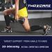Thoxcare Calf Compression Sleeve for Men Women (1 Pair) - Leg Support Compression Socks for Running - Black/Gray, Large - Buy Online on GoSupps.com