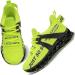 louheve Kids Breathable Fashion Sneakers | Boys Girls Running Shoes | Green Tennis Shoes for Kids 4 Big Kid - Buy Online on GoSupps.com