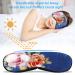 Silk Sleep Mask & Blindfold - Super Soft Eye Mask for Full Night's Sleep and Travel - Rose - Buy Online on GoSupps.com