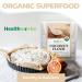 Healthworks Coconut Flour Unrefined Raw Organic - 64oz | Certified Keto, Vegan & Non-GMO Protein Based Whole Foods for Pancakes, Waffles, Bread & Baked Goods - Buy Online on GoSupps.com