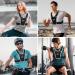 Reflective Running Vest for Men & Women | Adjustable Waterproof Smartphone Holder | Eotw Jogging Vest (Black) - Buy Online on GoSupps.com