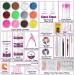 Ejiubas Acrylic Nails Kit - Complete Nail Extension Set with Powder, Monomer, Glitter, Tips, and Brush - Manicure DIY Supplies - Buy Online on GoSupps.com