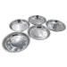 Forest Guys Dog Bowls Cat Bowls Stainless Steel Bowls Stainless Steel Dish 5-Pack