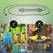 Bird Cage Light with Chew Guard for Hookbill Birds - Full Spectrum LED Pet Light by M&M Cage Co. | Simulates Natural Environment - Hookbill Light 18 - Buy Online on GoSupps.com