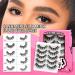 Buy Premium Synthetic Lashes | Natural Look Vegan Silk Mink False Eyelashes SD05 | International Shipping Available - Buy Online on GoSupps.com