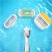 Gillette Venus Extra Smooth Women's Razor + 1 Razor Blade Refill & Travel Case Gift Set Ideas for Her/Mum Platinum - Buy Online on GoSupps.com