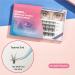 LANKIZ Cluster Mermaid Individual Lashes 164pcs 8-14mm Mix Length Faux Mink DIY Eyelash Extensions - Buy Online on GoSupps.com