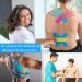 Kinesiology Tape 3 Pack - Latex Free, Water Resistant Tape for Muscles and Joints - Easy to Apply - Long Lasting Adhesive - Beige Pre-cut 3-Pack - Buy Online on GoSupps.com