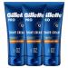 Gillette PRO Shaving Cream for Men Sensitive Skin Protect from Irritation Pack of 3 6oz each
