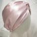 Cozysilk Silk Turban & Bonnet Set - Double-Lined 22 Momme Pure Mulberry Silk + Silk Scrunchy - Hair-Friendly Lightweight Head Wrap & Sleep Cap for Curly/Thick Hair (Pink) - Buy Online on GoSupps.com