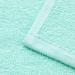 Zollner 10 Set Soft Cotton Shower Towels (50x100 cm) - Mint - Hotel Quality Washable Up to 60 C with Practical Hanger - Strong & Absorbent - Buy Online on GoSupps.com