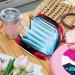 Stylish Period Bag Sanitary Napkin & Tampon Storage Holder Compact 4.7x6.6x6.6 in Ideal for Wallet | International Shipping Available - Buy Online on GoSupps.com
