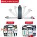 Swiss Safe 2-in-1 Hardcase First Aid Kit (348 Piece) + Bonus Mini Kit - Survival Preparedness for 50 People - Buy Online on GoSupps.com