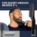 Arkam Beard Straightener for Men - Heated Beard Brush Kit with Anti-Scald Feature, Dual Action Hair Comb, and Travel Bag - Ideal for Short to Medium Beards, Perfect Costume Accessories and Grooming Gifts for Men - Buy Online on GoSupps.com