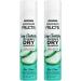 Garnier Fructis Deep Cleansing Invisible Dry Shampoo, Powered by Rice Starch and Clay to Instantly Refresh Hair, No Visible Residues, Aloe Clean, 4.4 oz, 2 Count
