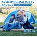 KingChii Memory Foam Camping Mattress - Portable Roll Up Sleeping Pad for Travel Car Camping - CertiPUR-US Certified, Waterproof Cover & Travel Bag Included - Grey, 72x24x3 inch - Buy Online on GoSupps.com
