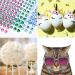 2478Pcs Rhinestone Self Adhesive Gem Stickers - DIY Decorative Crafts, Nails, Makeup - 4 Sizes, 15 Colors - Festival & Holiday Cards - Small Diamond Sticker Set - Buy Online on GoSupps.com