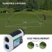 Rumia Golf Rangefinder 1200 Yards | 6X Magnification & LCD Touch Screen | for Golfing/Hunting | Voice Feature & USB Charging | Black&White - Buy Online on GoSupps.com