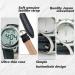 RUNCAR Classic Men's German Radio Watch with Voice Function - Announce Time & Date at the Touch of a Button - International Shipping Available - Buy Online on GoSupps.com