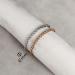 Personalized MunsteryAid Women's Medical Alert ID Bracelet - Custom Emergency Jewelry 6.0-8.5 Inches Rose Gold with White Symbol - Buy Online on GoSupps.com