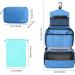 Cooja Hanging Toiletry Wash Bag with Hook & Handle - Sky Blue | Travel Gear Set for Men and Women | Includes 1 Toilet Bag + 2 Drawstring Bags - Buy Online on GoSupps.com
