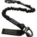 Fusion Tactical 23KN Black Elastic Sling Retention Helo Lanyard 4' - Snap Hook Shackle - 48x1 Size - Buy Online on GoSupps.com