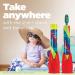 Buy GUM Crayola Twistables Kids Toothbrush - Fun Twisting Head & Soft Bristles for Ages 3+ | International Shipping Available - Buy Online on GoSupps.com