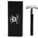 Buy Twist Open Butterfly Style Men's Safety Razor Classic Stainless Steel Shaving Tool | International Shipping Available - Buy Online on GoSupps.com
