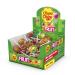 Chupa Chups Fruit Fruit Lutscher can practical box with 50 lollipop with barcode in 4 fruity flavors apple strawberry orange & cherry fruit socket with barcode