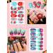 Kalolary Christmas Nail Polish Stickers Kit with Nail File - 8 Sheets Self-Adhesive Wraps for DIY Nail Art - Perfect Manicure Gift for Women and Girls - Buy Online on GoSupps.com