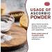 Spicy World Ascorbic Acid Vitamin C Powder 1 LB - Pure VIT C Dietary Supplement USP - Buy Online on GoSupps.com