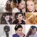 Haobase 12pcs Pearl Hair Clips - Large Fashion Barrettes for Women & Girls | Trendy Hair Accessories - Free Worldwide Shipping - Buy Online on GoSupps.com
