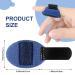 Tondiamo 6 Pack Adjustable Finger Splints for Trigger Finger and Broken Finger - Skin Color & Black Blue Options - Buy Online on GoSupps.com
