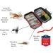 Wild Water Fly Fishing Mini-Mega Assortment 60 Most Popular Flies with Small Fly Box - Dry, Caddis, Nymph, Wooly Bugger for Trout, Panfish, Crappie, Sunfish - Buy Online on GoSupps.com