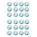 24 Happy Easter Style Pre-Cut edible Cupcake Cake Toppers Wafer Rice Paper